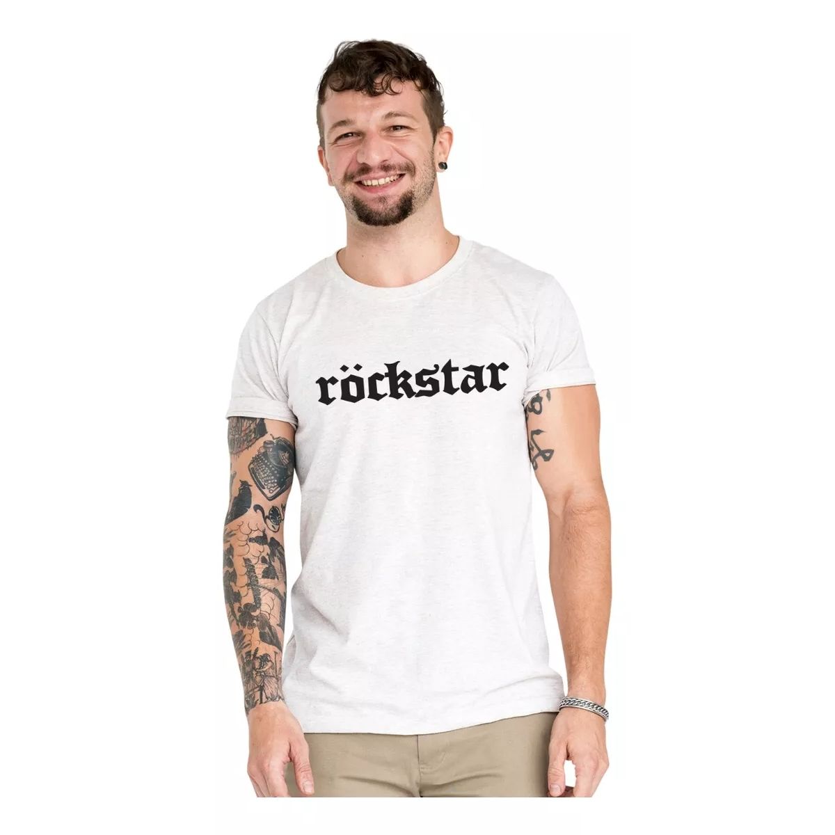 ROLY - Polera Rockstar Gustavo Cerati Algodón