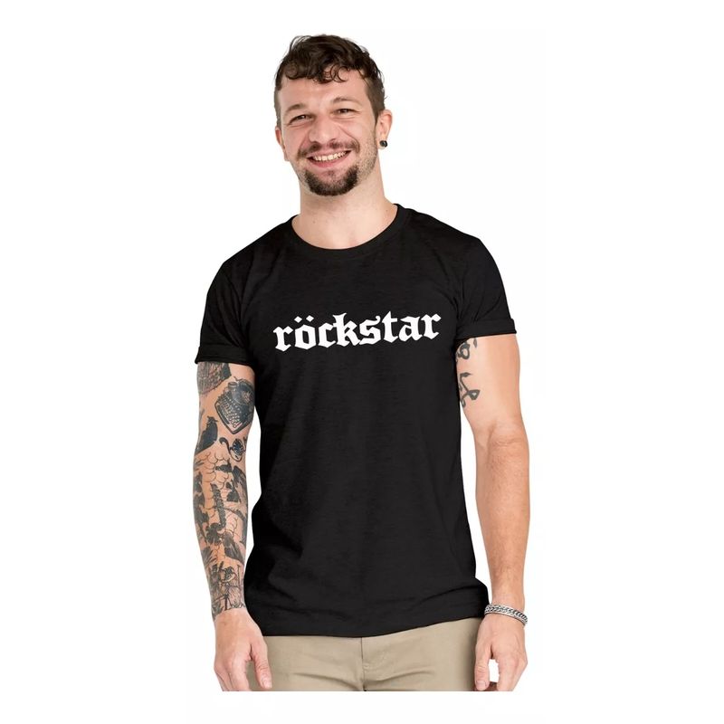 ROLY - Polera Rockstar Gustavo Cerati Algodón