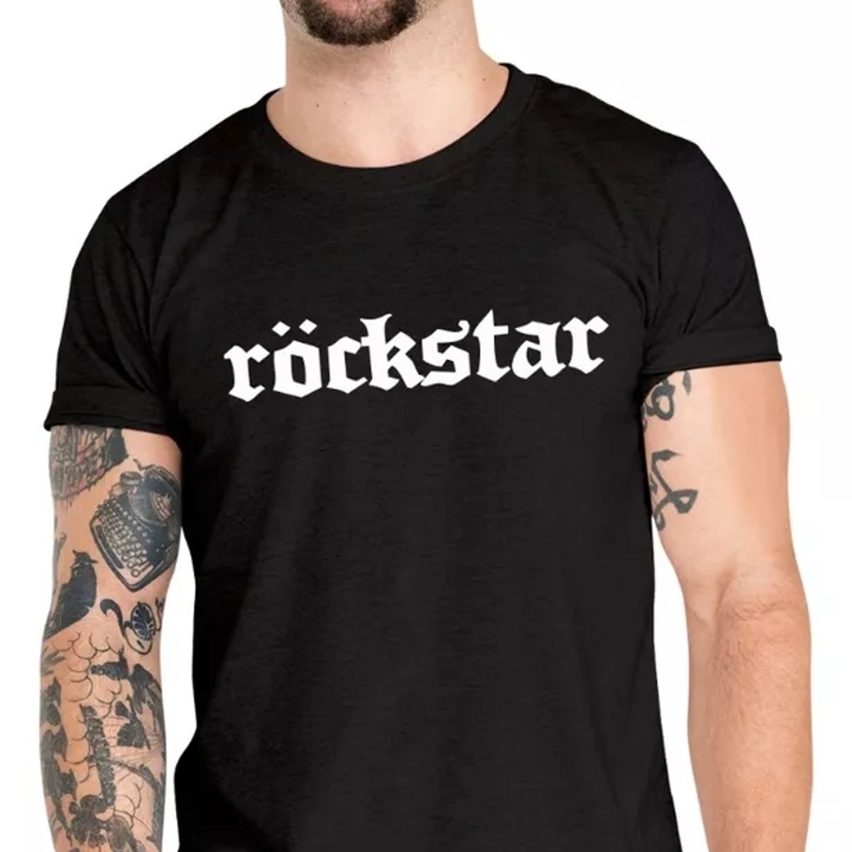 ROLY - Polera Rockstar Gustavo Cerati Algodón