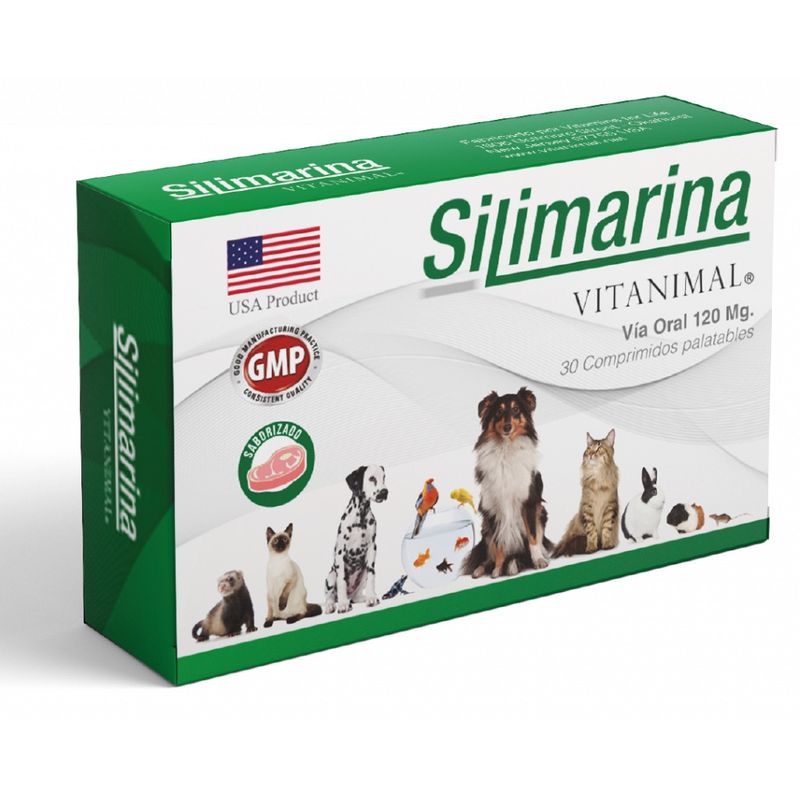 GENERICO - Silimarina Suplemento Perros y Gatos