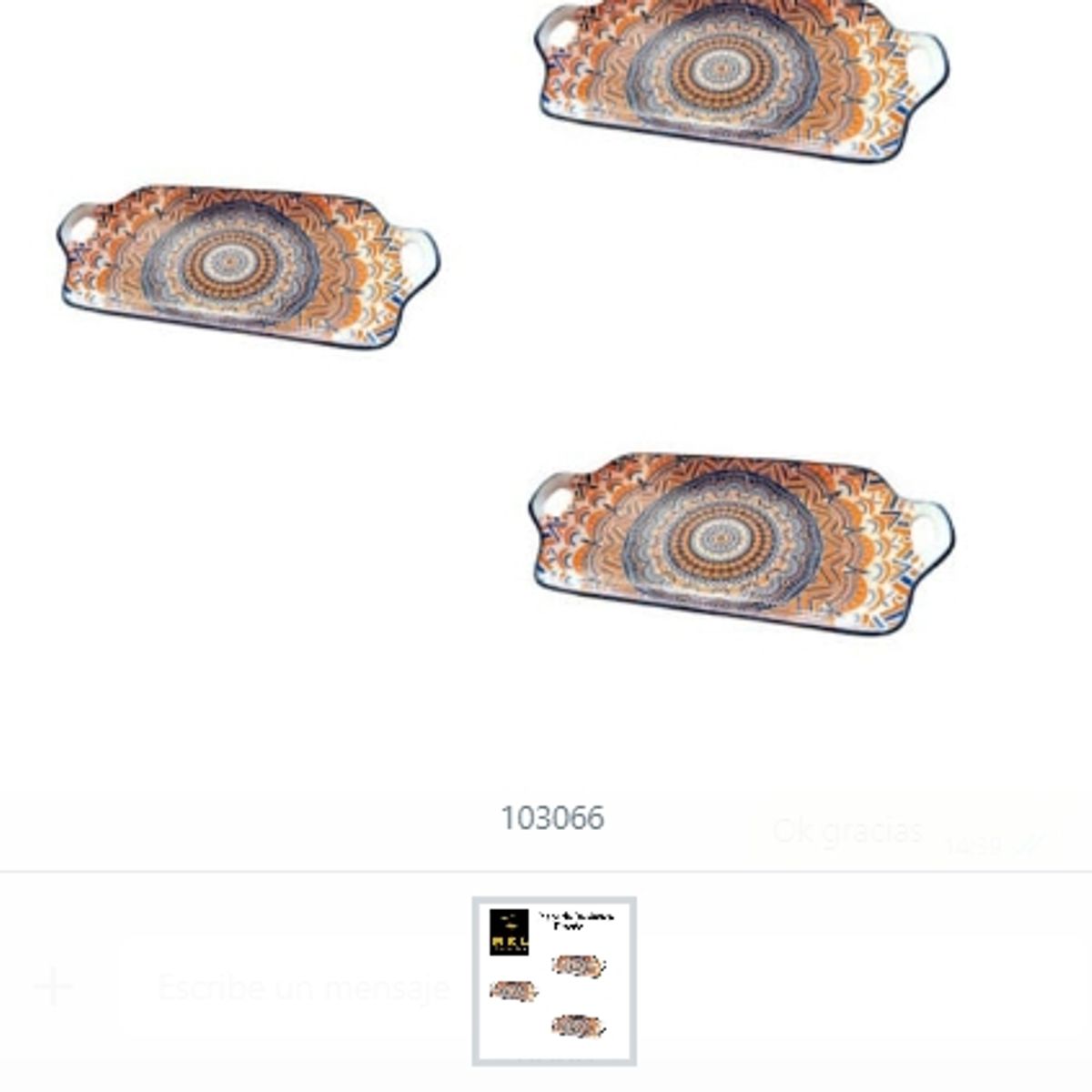 GENERICO - Plato De Cerámica Diseño Adorable Con Asas