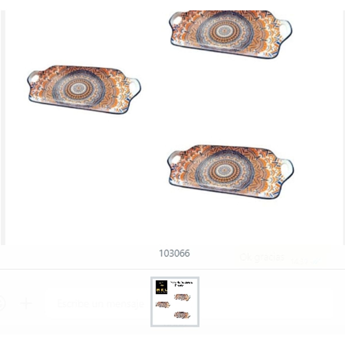 GENERICO - Plato De Cerámica Diseño Adorable Con Asas