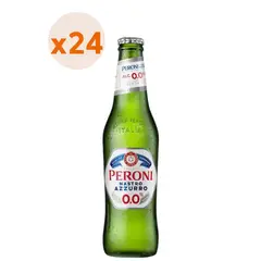 PAPERONI - 24X Cerveza Sin Alcohol Peroni Sin Alcohol Botellín 0° 330Cc