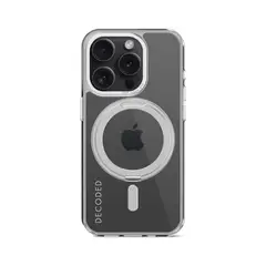 DECODED - Funda reciclada LoopStand para iPhone 15 Pro Transparente