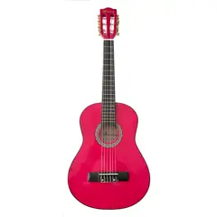 MERCURY - Guitarra Clásica Niño 30 MCG30 Rosada.