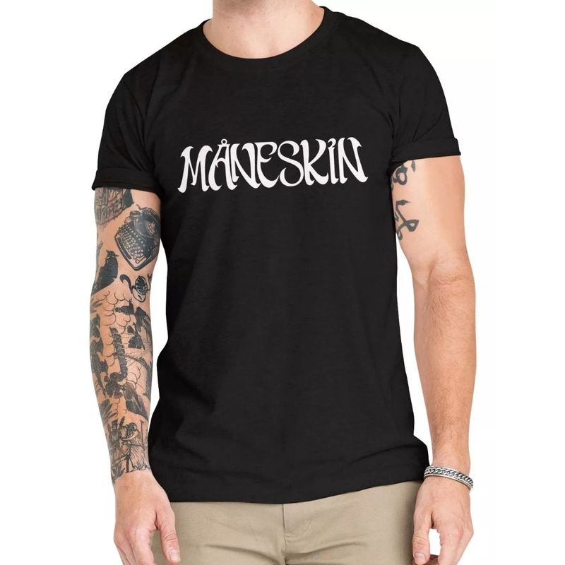 ROLY - Polera Maneskin Hard Rock Algodón