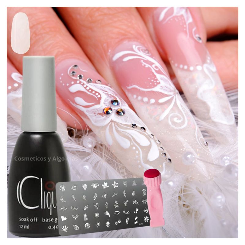 GENERICO - Kit de stamping para decoracion mas builder base clique