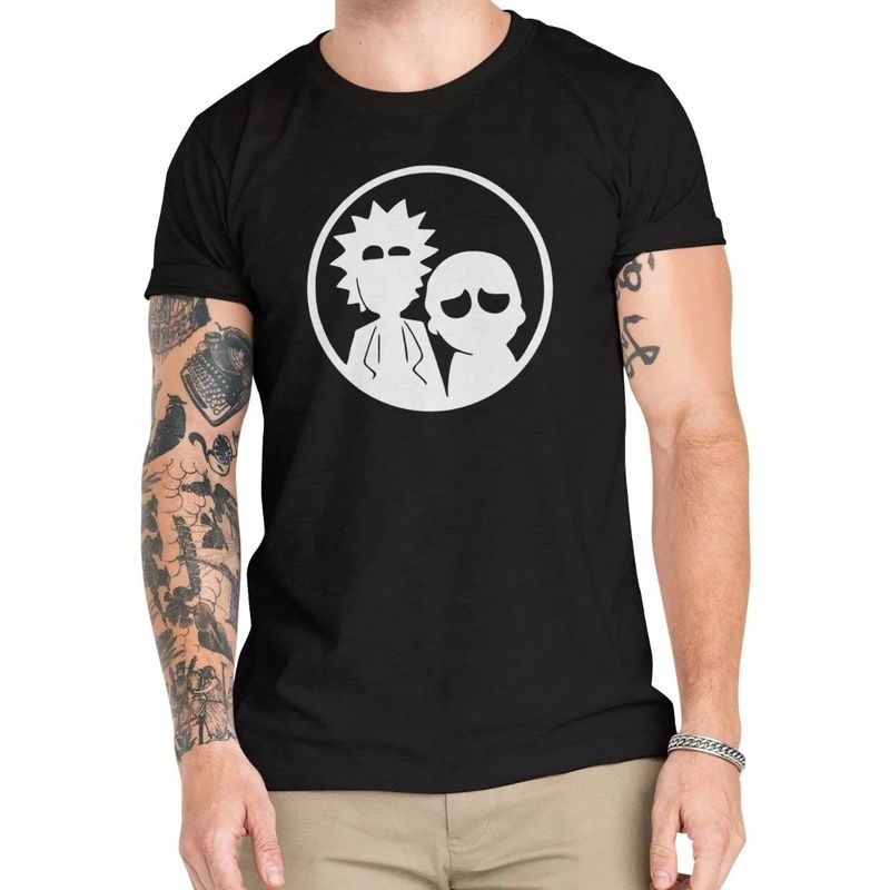 ROLY - Polera Rick And Morty Silueta Algodón