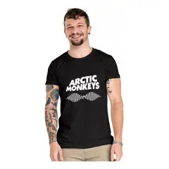 ROLY - Polera Arctic Monkeys Wave Musica Algodón