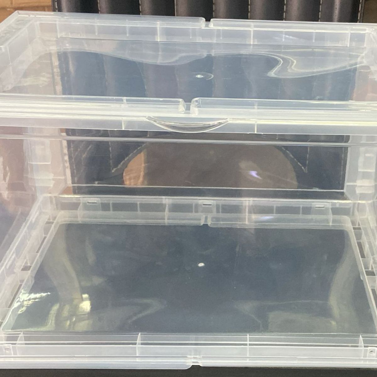 GENERICO - CAJA  TRANSPARENTE PARA ZAPATILLAS