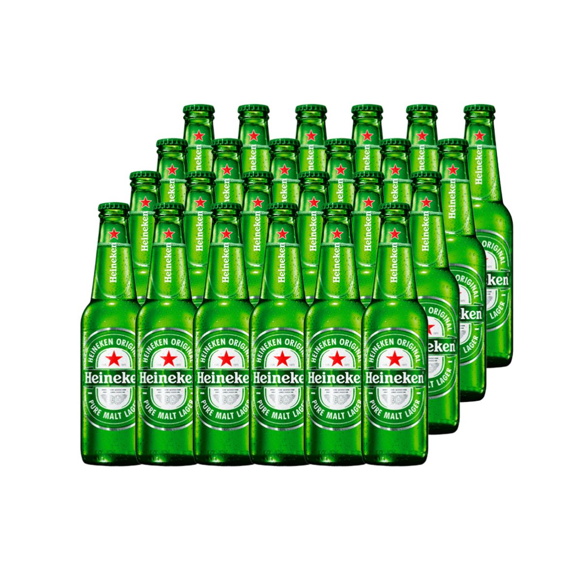 HEINEKEN - 24x Cerveza Heineken Botellín 5° 355Cc