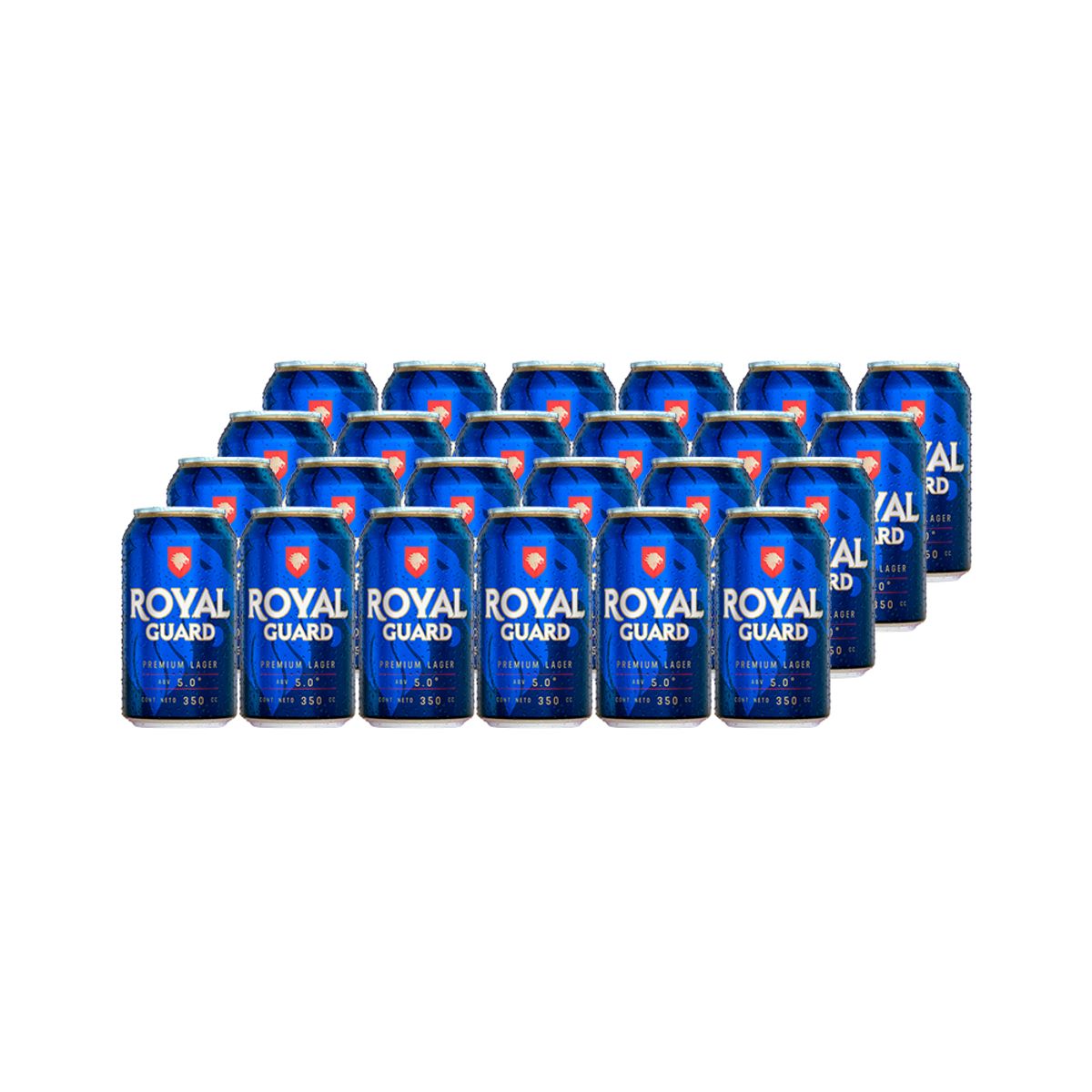 Royal Guard - 24X Cerveza Royal Guard Lata 5° 350Cc