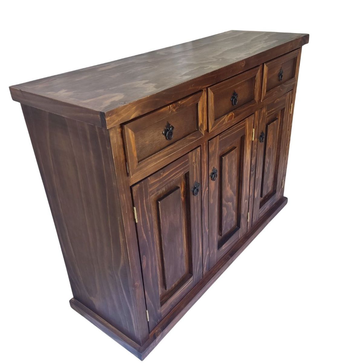 CASAHOGGAR - Buffet  Rustico 120 cm Bari Chocolate