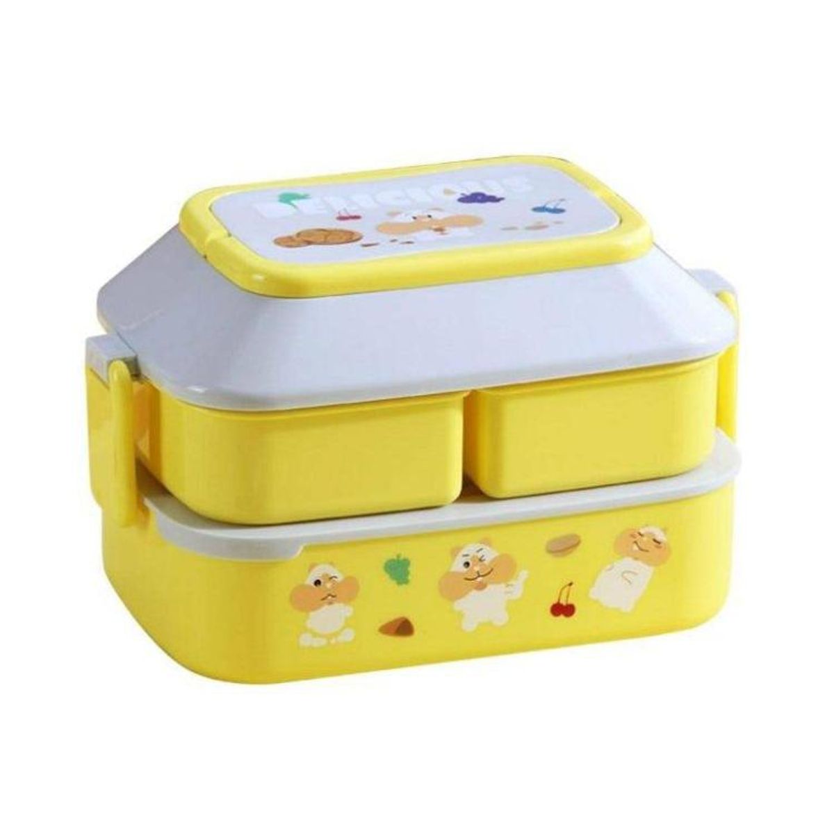 GENERICO - Lonchera Modelo Hamster Capacidad 1 Litro Apto Microondas