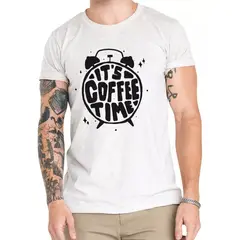 ROLY - Polera Coffee Time Café Algodón