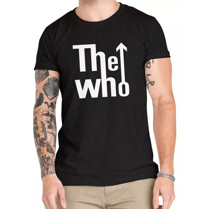 ROLY - Polera The Who Rock Band Algodón_.