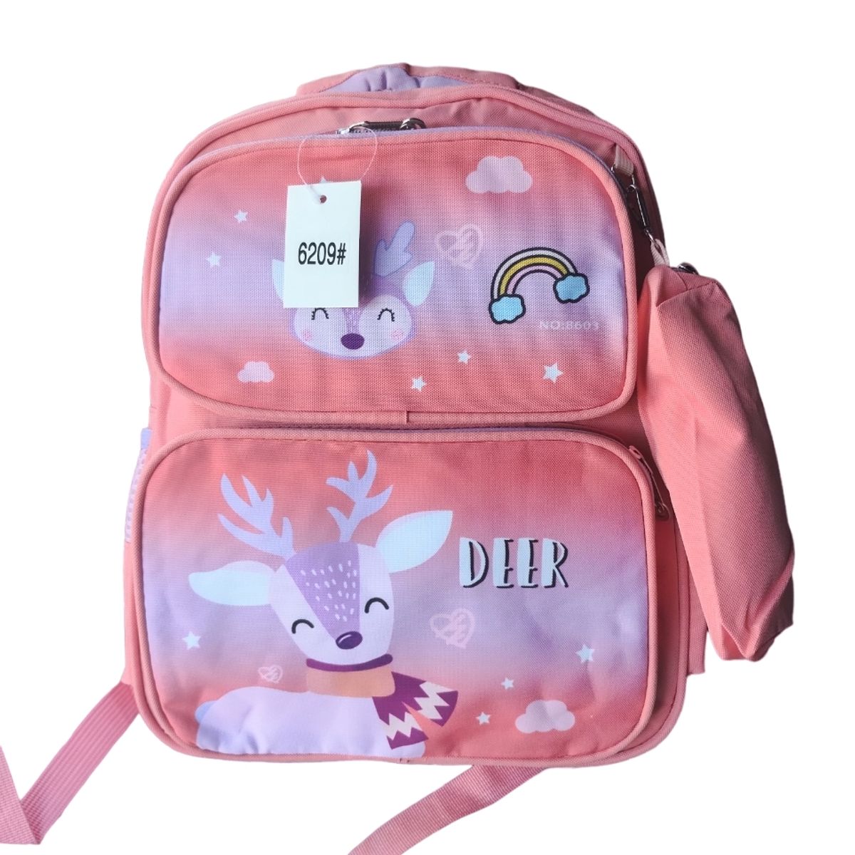 GENERICO - Mochila Escolar Infantil Más Estuche