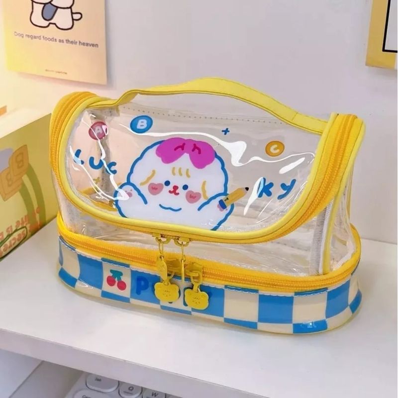 GENERICO - Estuche Gran Capacidad Multifuncional Kawaii Cute