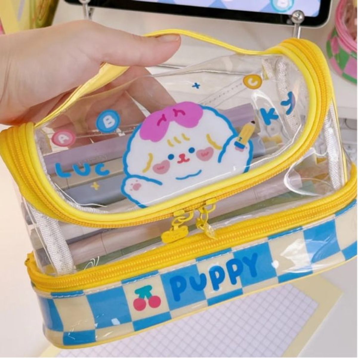 GENERICO - Estuche Gran Capacidad Multifuncional Kawaii Cute