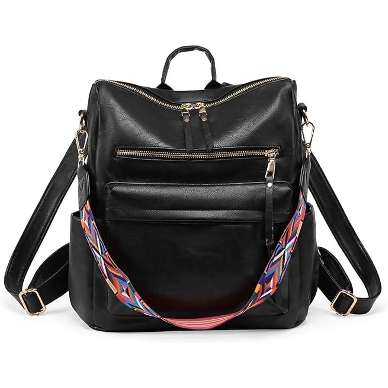 EDWINAYY - Bolsa Mochila Antirrobo De Mujer Casual Antirrobo Mochila