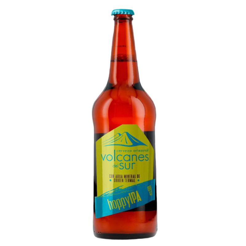VOLCANES DEL SUR - Cerveza Volcanes Del Sur Ipa Botellín 7° 1050Cc