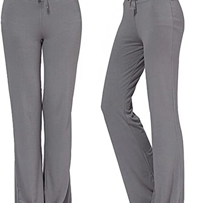 EDWINAYY - Pantalones De Mujer Sueltos Yoga Calza Pantalones Rectos