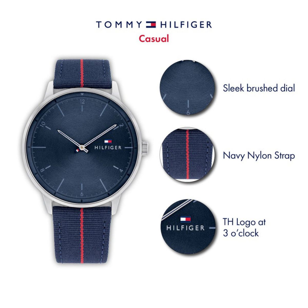 TOMMY HILFIGER - Reloj Tommy Hilfiger 1791844 Hombre Quartz