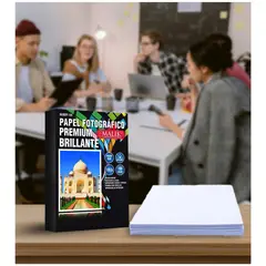 MALIK - Papel A4 Fotografico 135g Glossy Pack 100