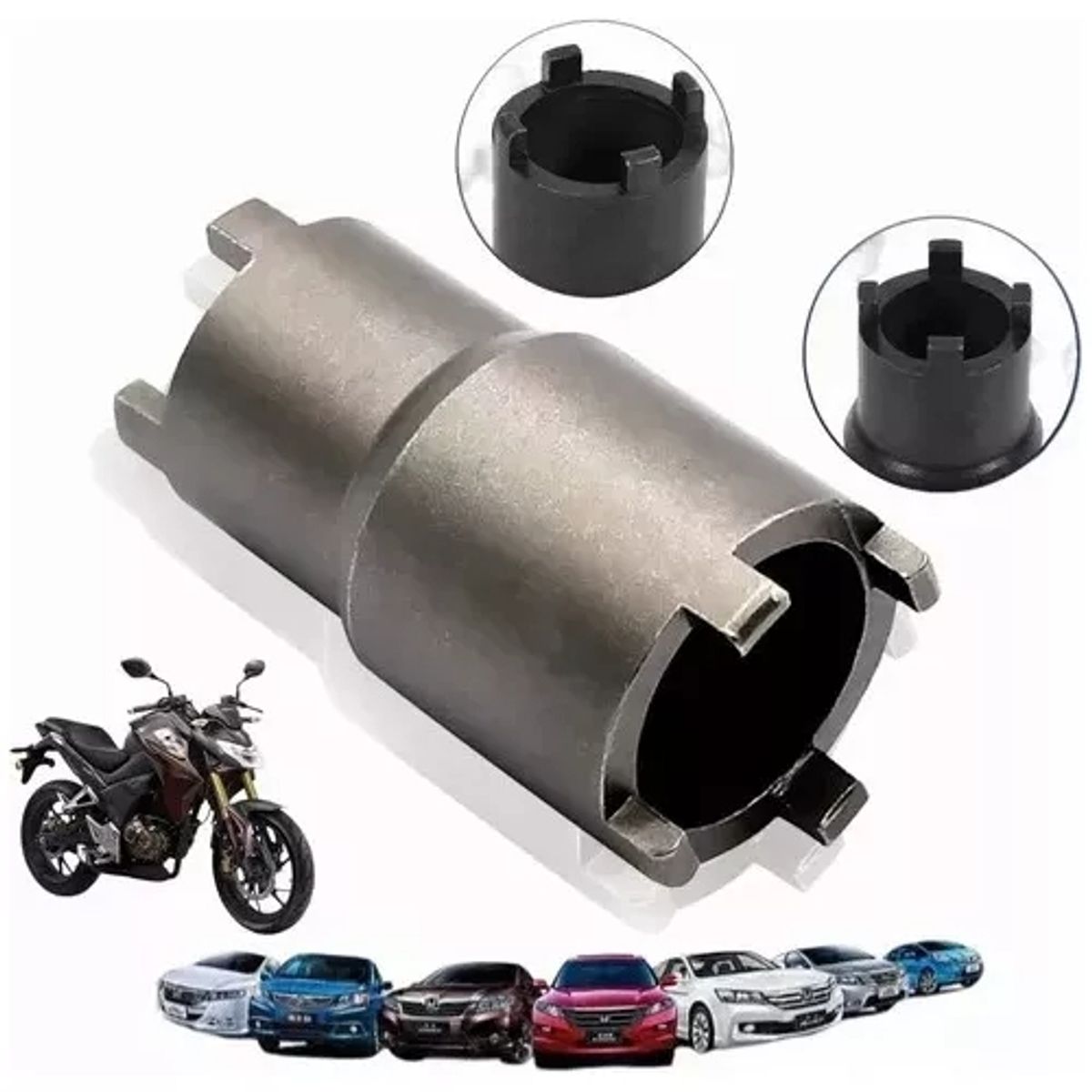 EDWINAYY - Dado Castillo Para Moto Llave Herramienta De Extracción