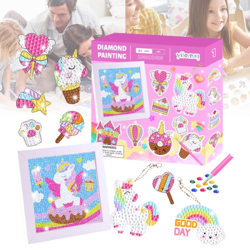 EDWINAYY - Kit De Pintura Diamantes 5d Moda Antiestres Dinosaurio