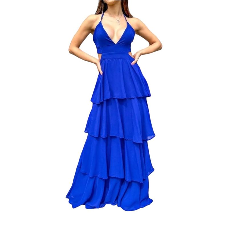 LUNA - Maxi Vestido Fiesta Mujer Lorelei