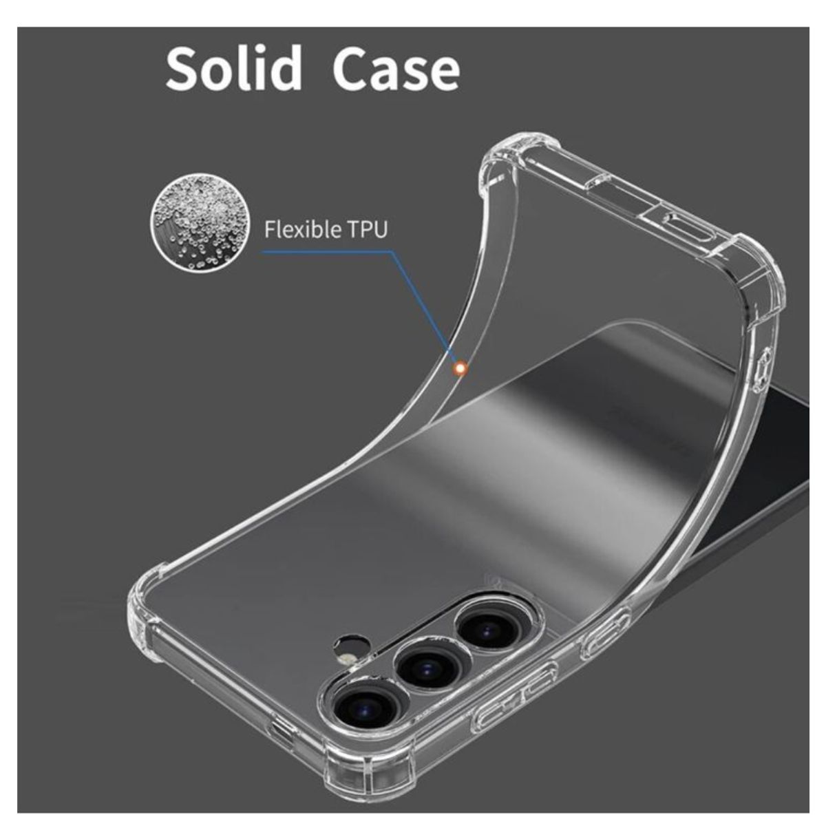 GENERICO - Carcasas Transparente Ref Para Samsung A25 Ultra Mas Hidrogel