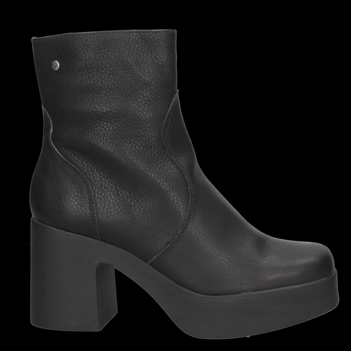POLLINI - Botín Casual Mujer Negro Pollini