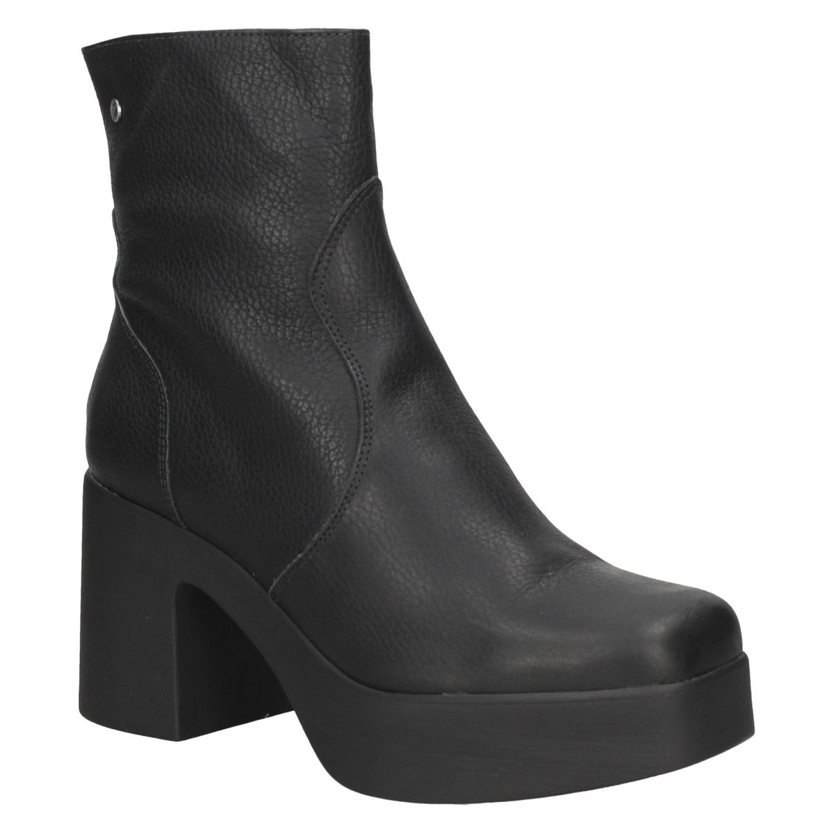 POLLINI - Botín Casual Mujer Negro Pollini