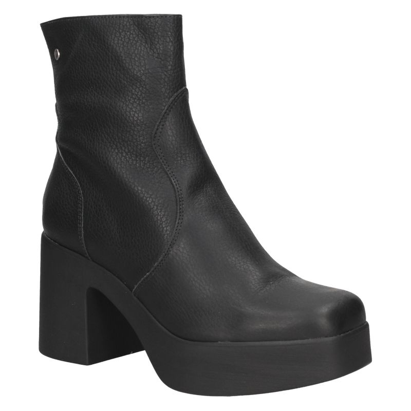 POLLINI - Botín Casual Mujer Negro Pollini