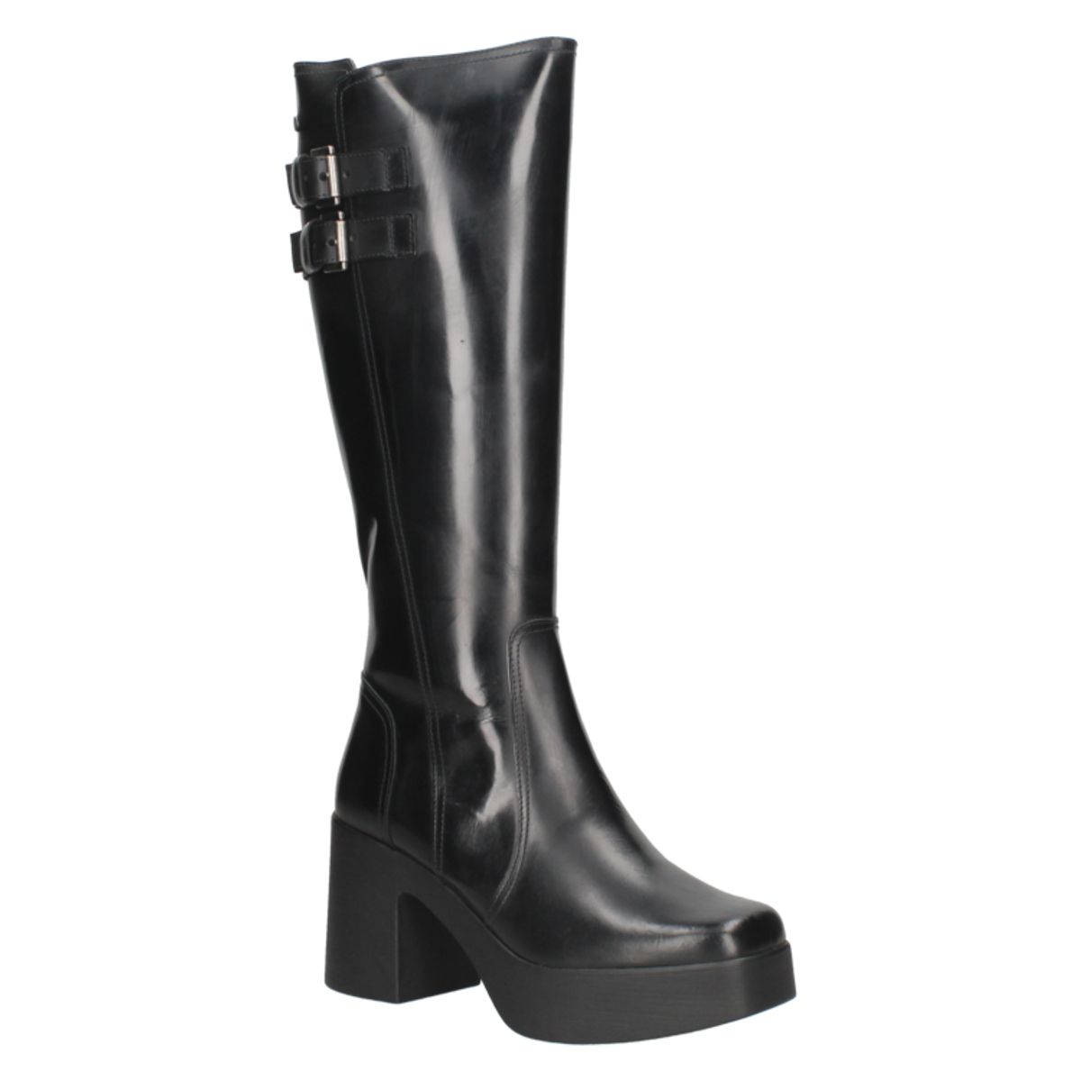 POLLINI - Bota Casual Mujer Negro Pollini