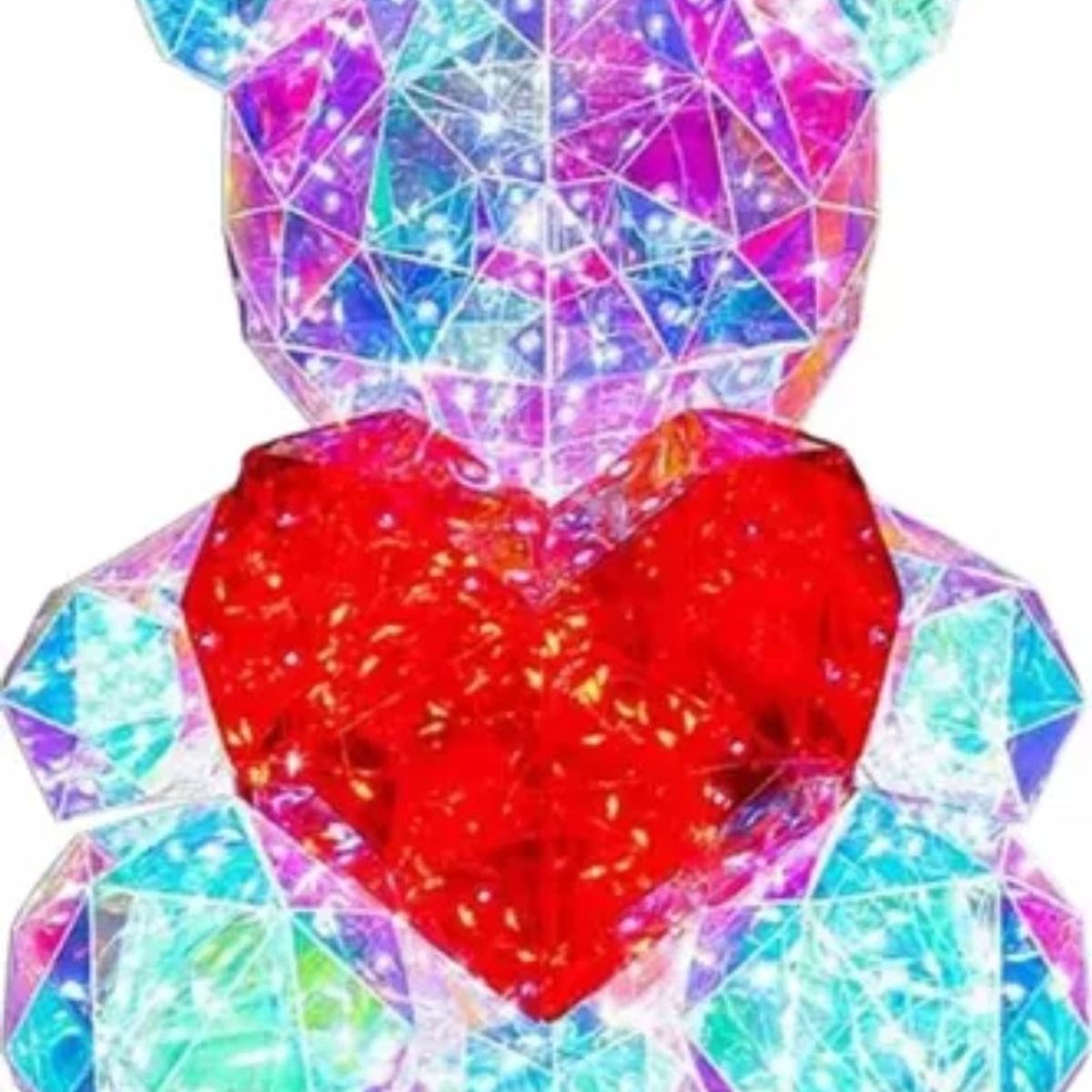 OEM - Lámpara Led De Oso 3D con Luz Nocturna Decoración