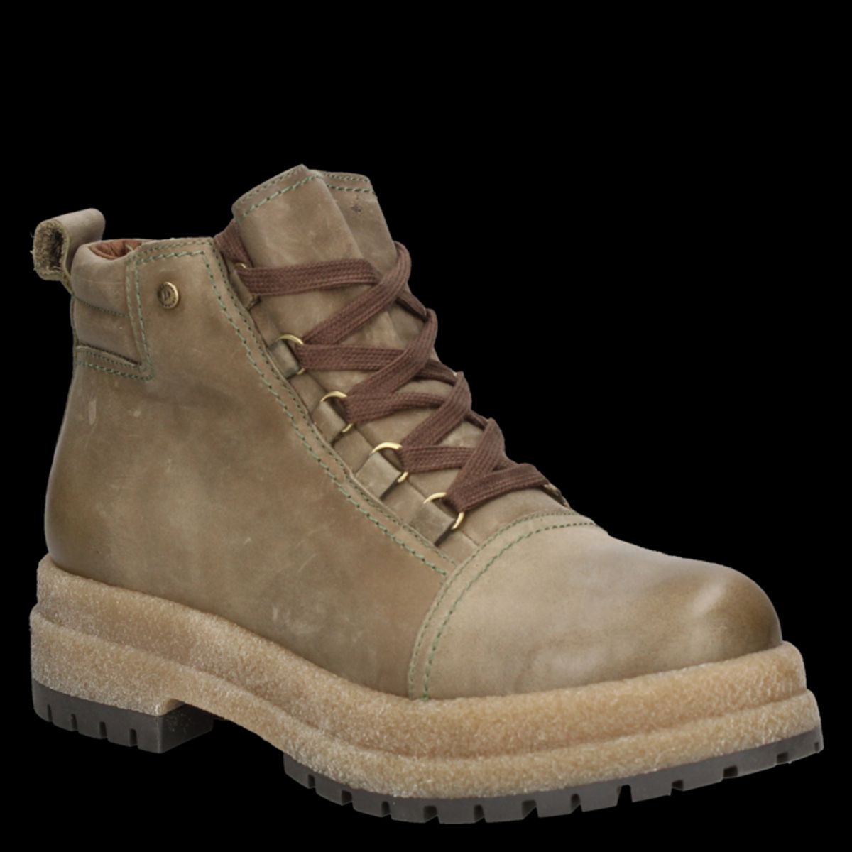 POLLINI - Zapato Casual Mujer Verde Pollini