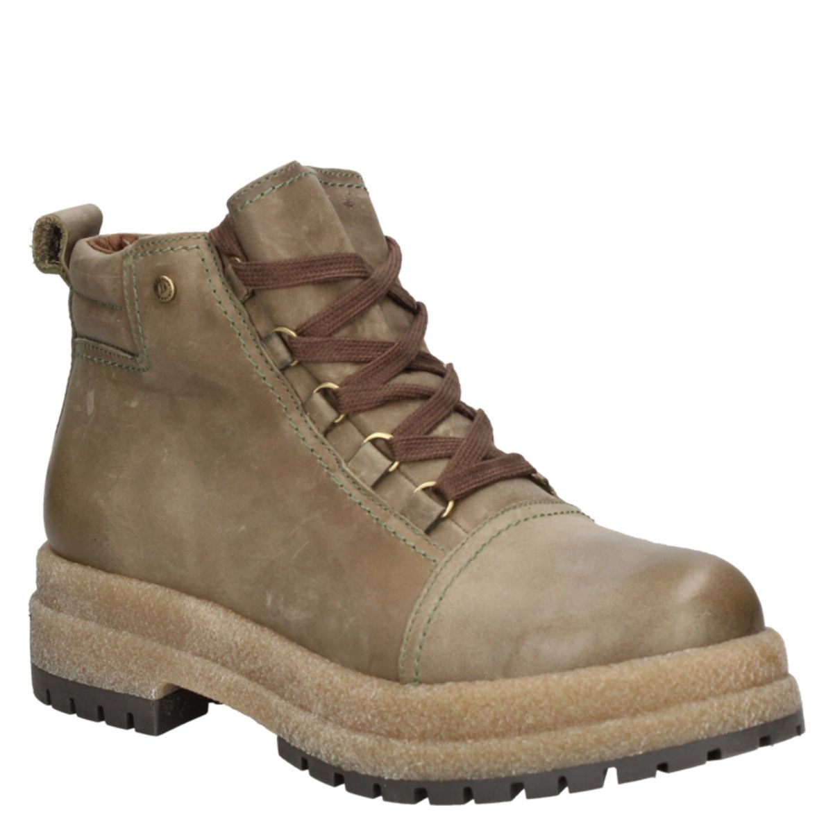 POLLINI - Zapato Casual Mujer Verde Pollini