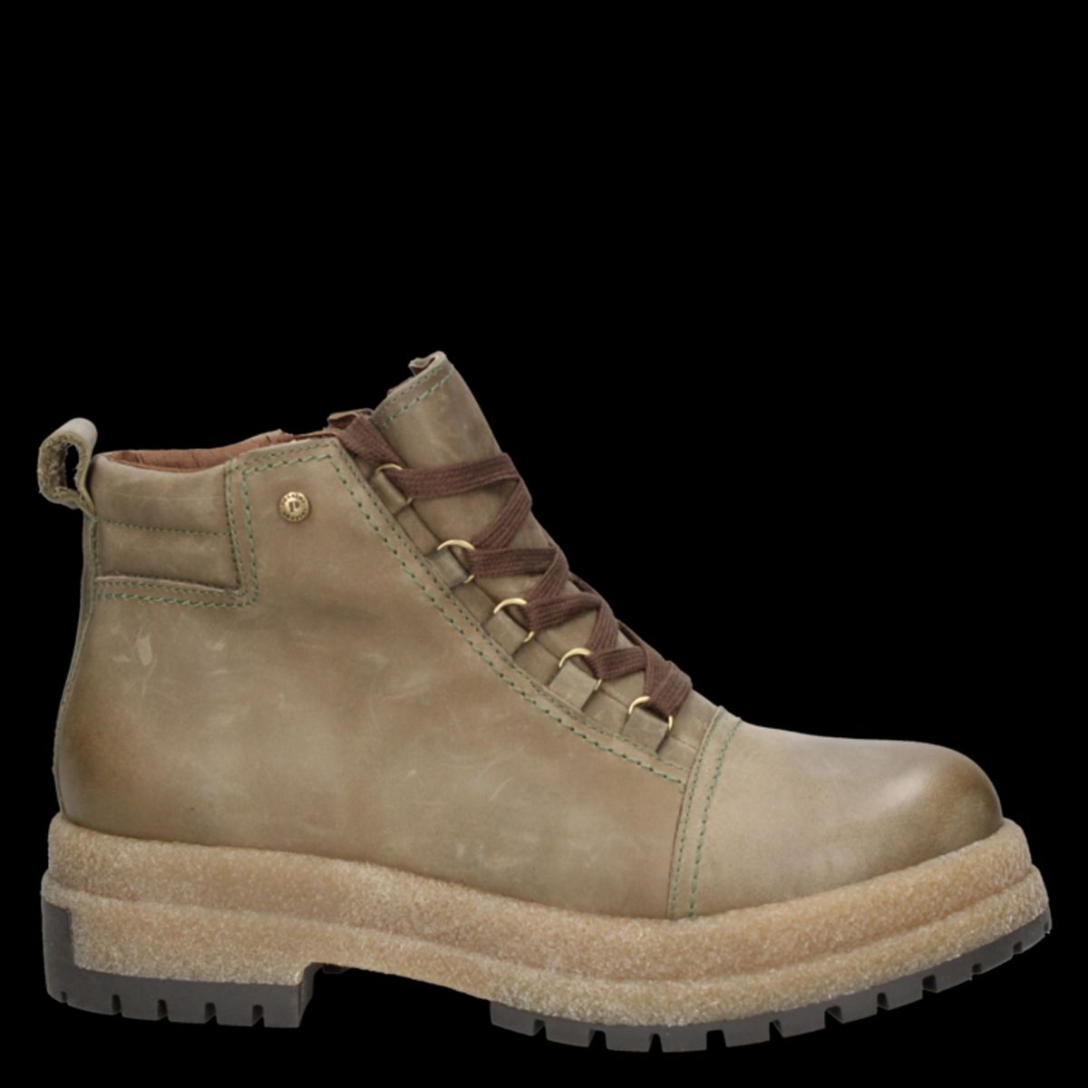 POLLINI - Zapato Casual Mujer Verde Pollini