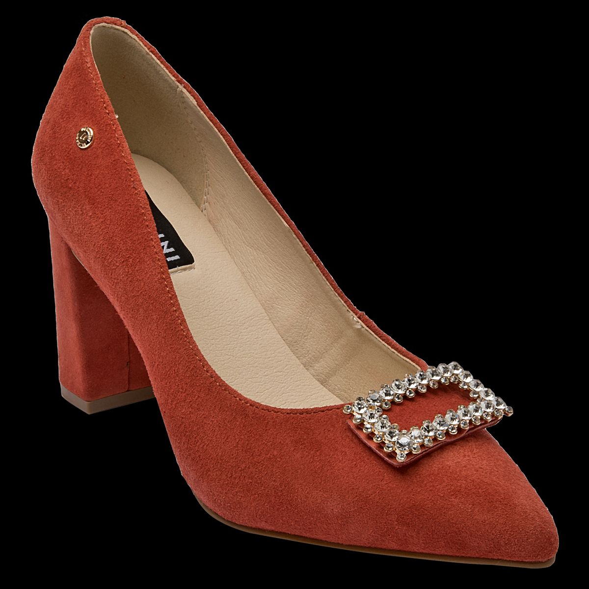 POLLINI - Zapato Casual Mujer Rojo Pollini