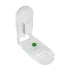 GENERICO - Pastillero Organizador Cortador Dosificador Pastilla Oneder Negro