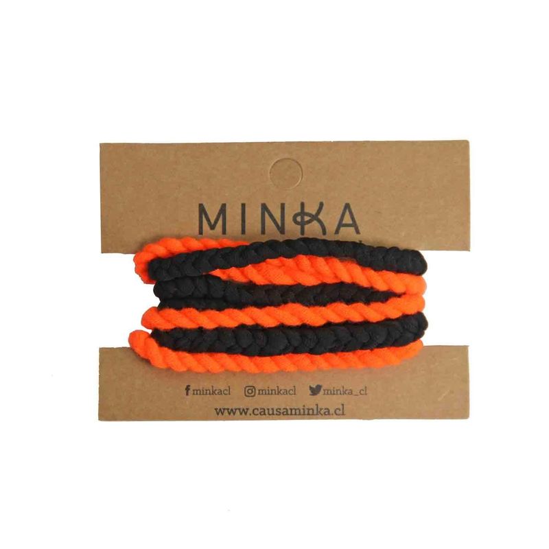 MINKA - Pulsera Minka Negra Fluor