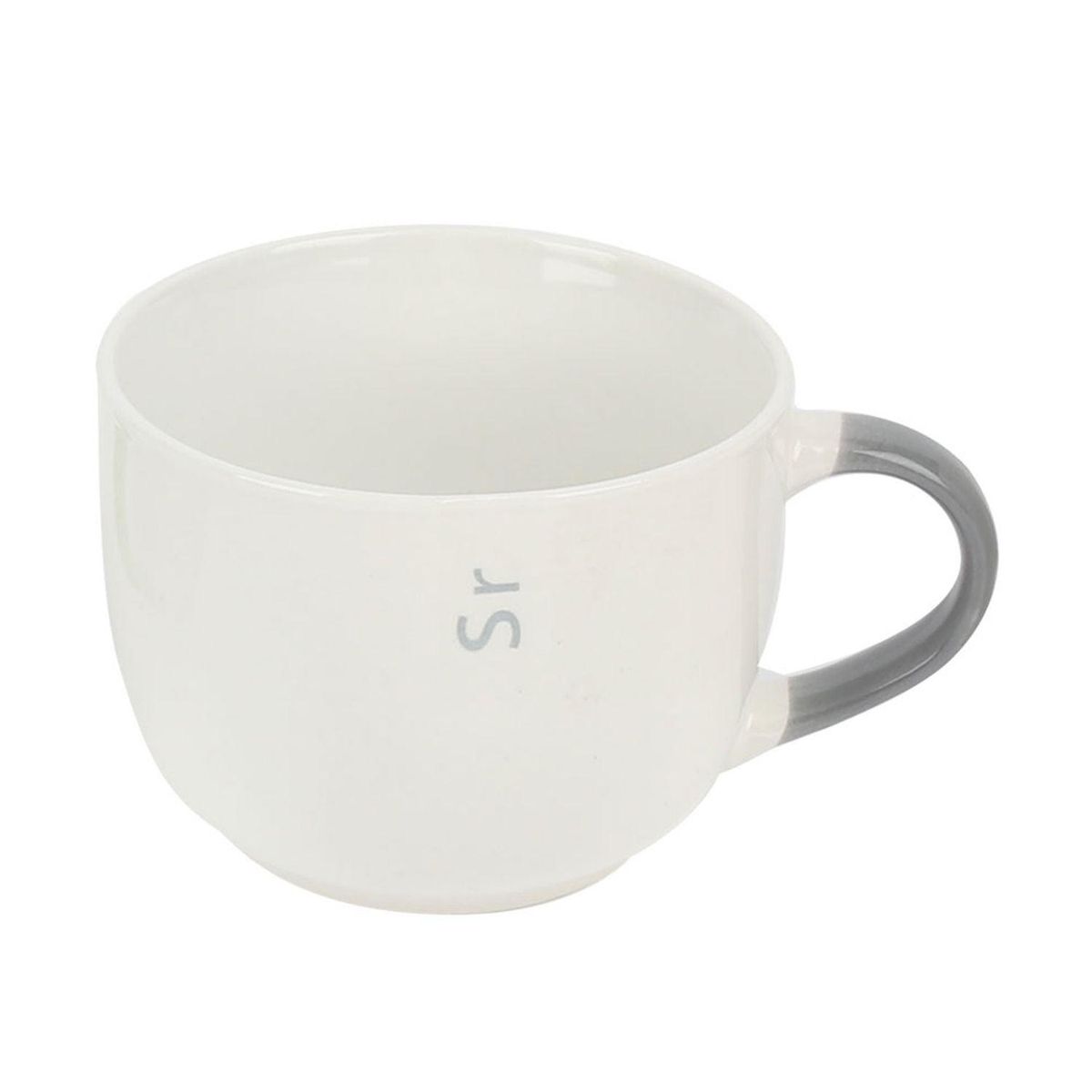 HOMEWELL - Tazón Loza Gris 11.5x8.5cm 450ml HOMEWELL