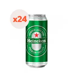 HEINEKEN - 24X Cerveza Lata 5° 473Cc