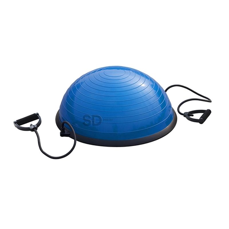 SDFIT - Balón Bosu 45 Cm Con Manillas Infantil - Azul - Aj-11-4