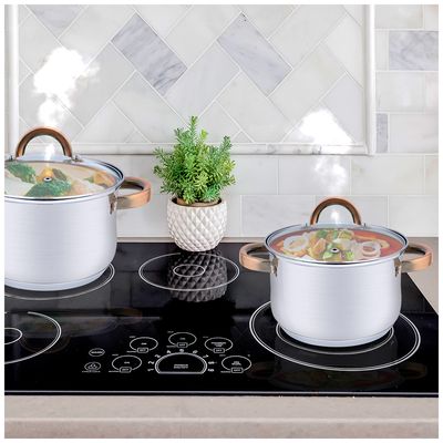 Imagen 2 del producto Bateria 8 piezas acero inoxidable Berlin