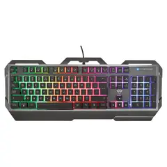 TRUST - Teclado Gamer Metálico Led Rgb Gxt 856 Torac - SC