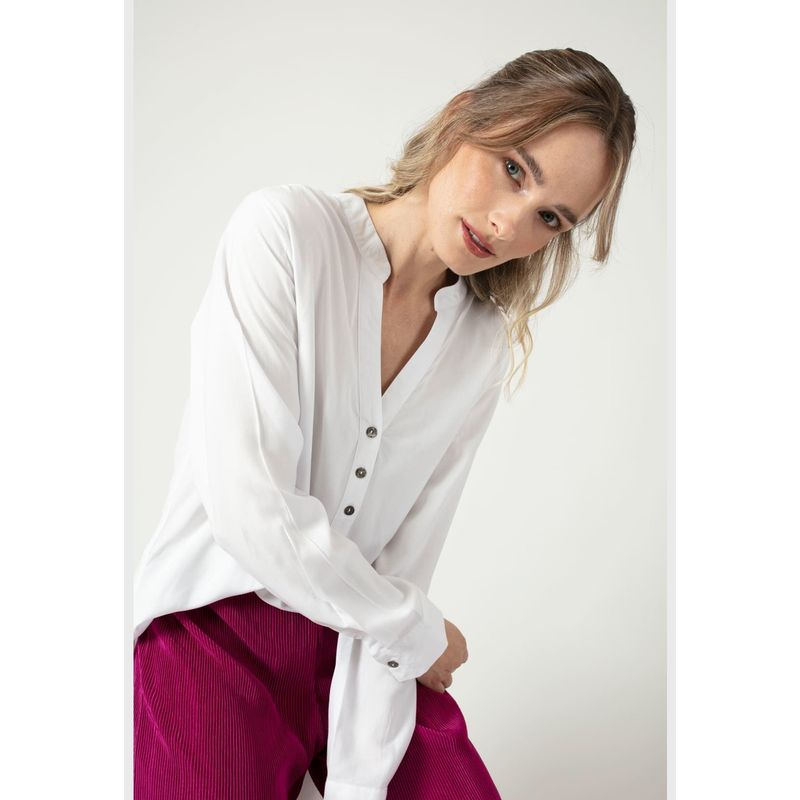 PRIVILEGE - Blusa blanca PRIVILEGE