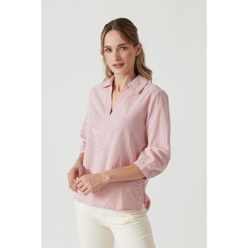 PRIVILEGE - Blusa roja PRIVILEGE 874 - Rojo